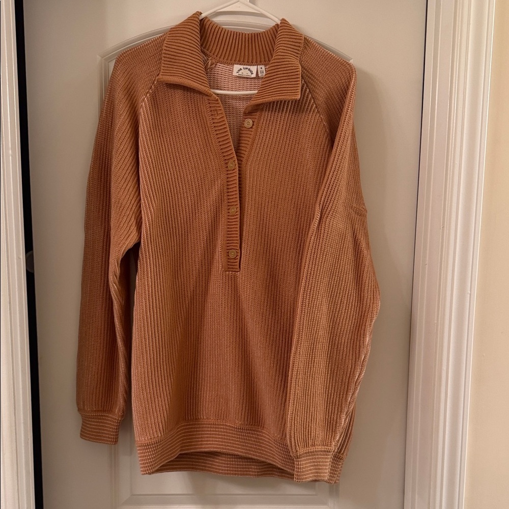 The Upside Camel Sweater